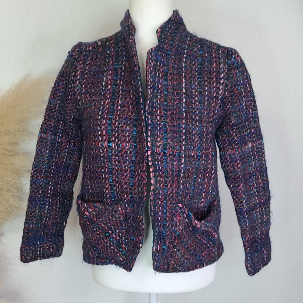 Vintage Carol Dale Allen knit blazer small